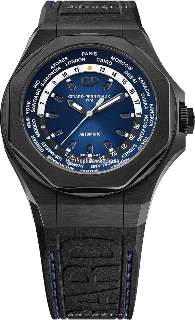 81065-21-491-fh6a Girard Perregaux Laureato Absolute WW.TC 44mm Mens Watch 81065-21-491-fh6a Girard Perregaux Laureato Absolute WW.TC 44mm Mens Watch