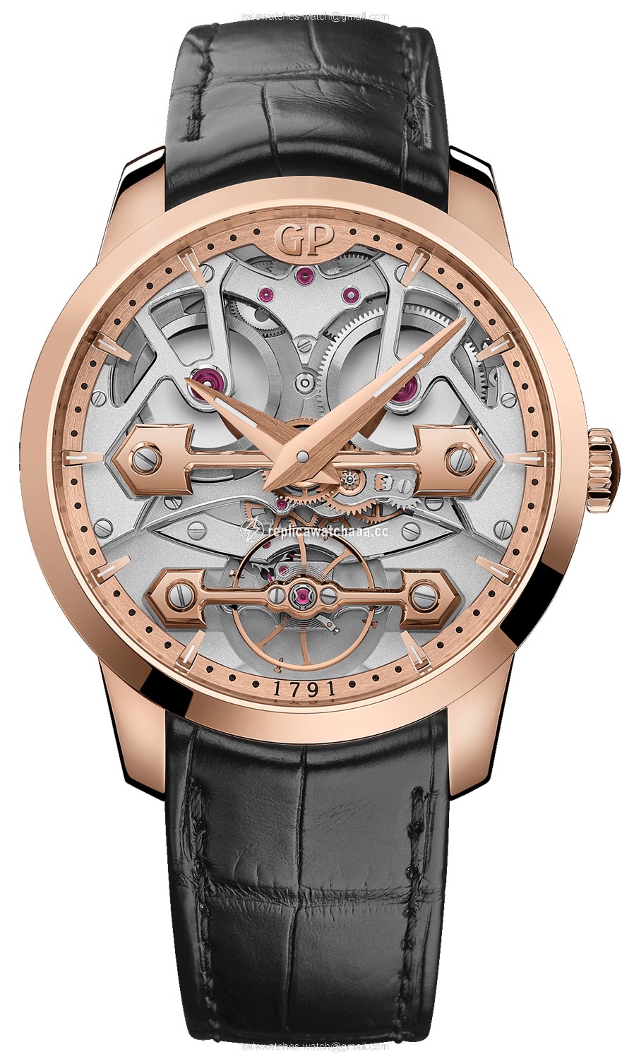 86005-52-001-bb6a 40mm Girard Perregaux Classic Bridges Mens Watch 86005-52-001-bb6a 40mm Girard Perregaux Classic Bridges Mens Watch