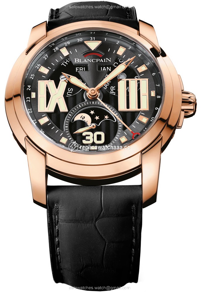 8866-3630-53b Blancpain L-Evolution Moonphase 8 Days Mens Watch 8866-3630-53b Blancpain L-Evolution Moonphase 8 Days Mens Watch