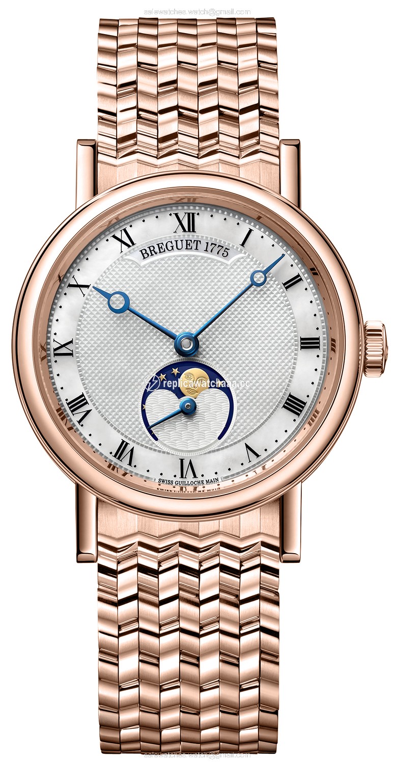 9087br/52/rc0 Breguet Classique Automatic Moonphase 30mm Ladies Watch 9087br/52/rc0 Breguet Classique Automatic Moonphase 30mm Ladies Watch