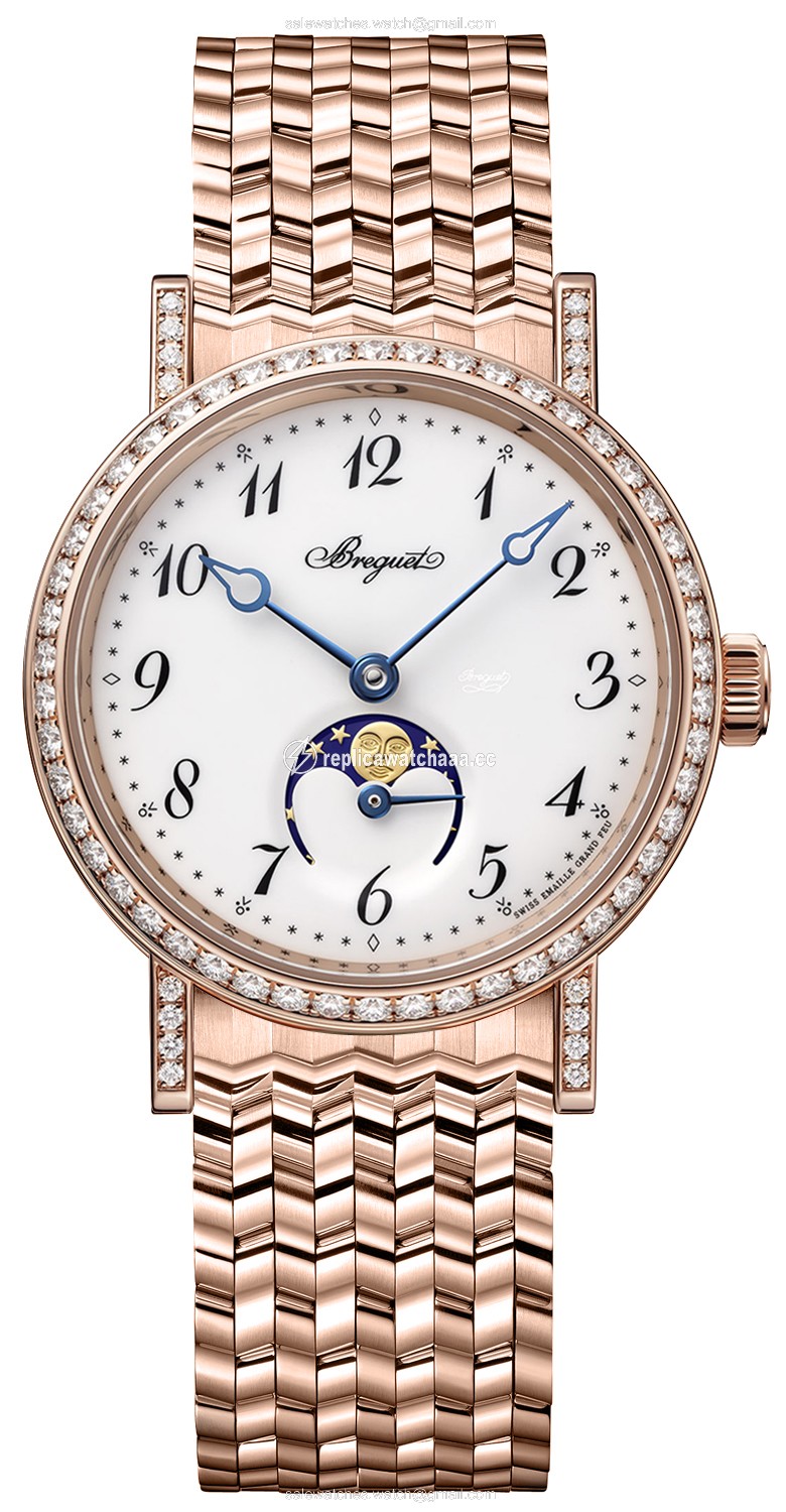 9088br/29/rc0/dd0d Breguet Classique Automatic Moonphase 30mm Ladies Watch 9088br/29/rc0/dd0d Breguet Classique Automatic Moonphase 30mm Ladies Watch