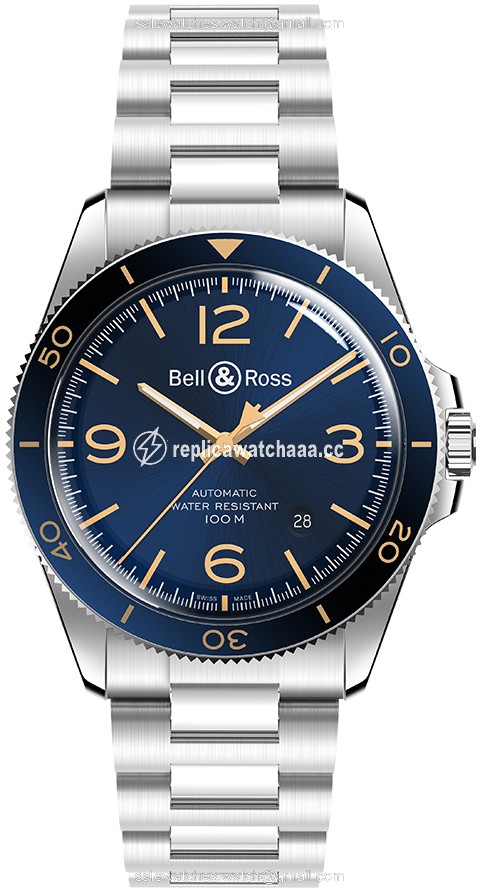 BRV292-BU-G-ST/SST Aeronavale Bell & Ross BR V2-92 Mens Watch BRV292-BU-G-ST/SST Aeronavale Bell & Ross BR V2-92 Mens Watch