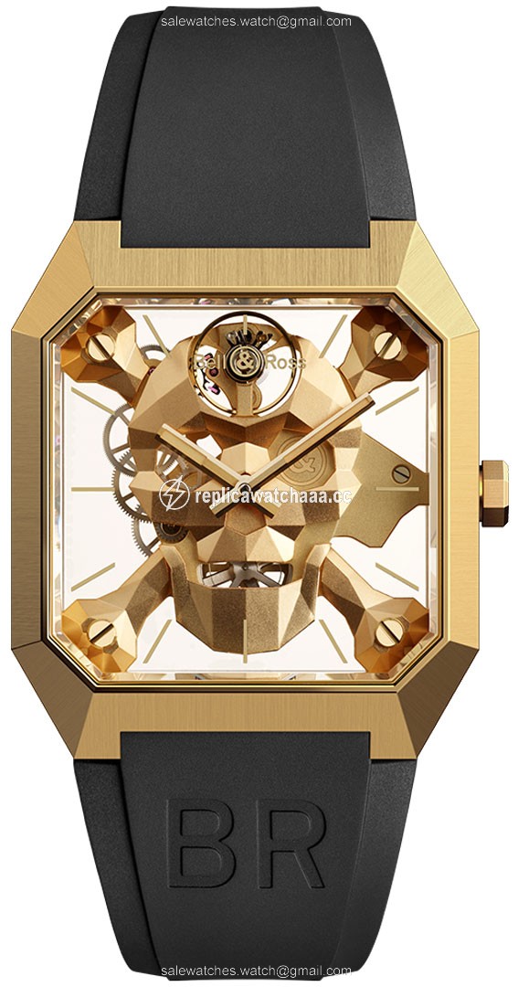 BR01-CSK-BR/SRB Bell & Ross BR 01 Cyber Skull Mens Watch BR01-CSK-BR/SRB Bell & Ross BR 01 Cyber Skull Mens Watch