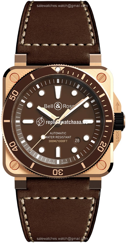 BR0392-D-BR-BR/SCA Brown Bronze Bell & Ross BR03-92 Diver 42mm Mens Watch BR0392-D-BR-BR/SCA Brown Bronze Bell & Ross BR03-92 Diver 42mm Mens Watch