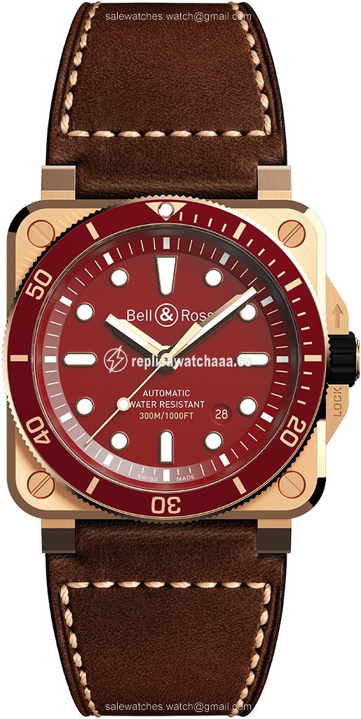 BR0392-D-R-BR/SCA Diver Red Bronze Bell & Ross BR03-92 Diver 42mm Mens Watch BR0392-D-R-BR/SCA Diver Red Bronze Bell & Ross BR03-92 Diver 42mm Mens Watch