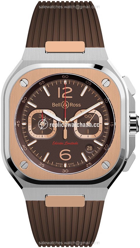 BR05C-LDA/SRB Bell & Ross BR 05 Chronograph 42mm Mens Watch BR05C-LDA/SRB Bell & Ross BR 05 Chronograph 42mm Mens Watch