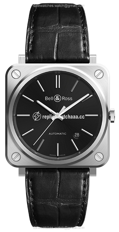 BRS92-BLC-ST/SCR Bell & Ross BR S Automatic 39mm Midsize Watch BRS92-BLC-ST/SCR Bell & Ross BR S Automatic 39mm Midsize Watch
