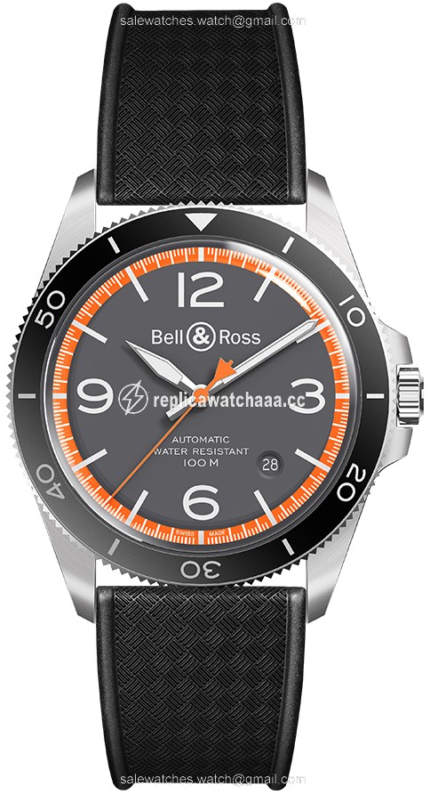 BRV292-ORA-ST/SRB Garde-Cotes Bell & Ross BR V2-92 Mens Watch BRV292-ORA-ST/SRB Garde-Cotes Bell & Ross BR V2-92 Mens Watch