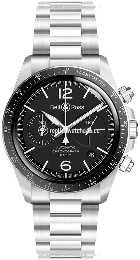 BRV294-BL-ST/SST Black Steel Bell & Ross BR V2-94 Mens Watch BRV294-BL-ST/SST Black Steel Bell & Ross BR V2-94 Mens Watch