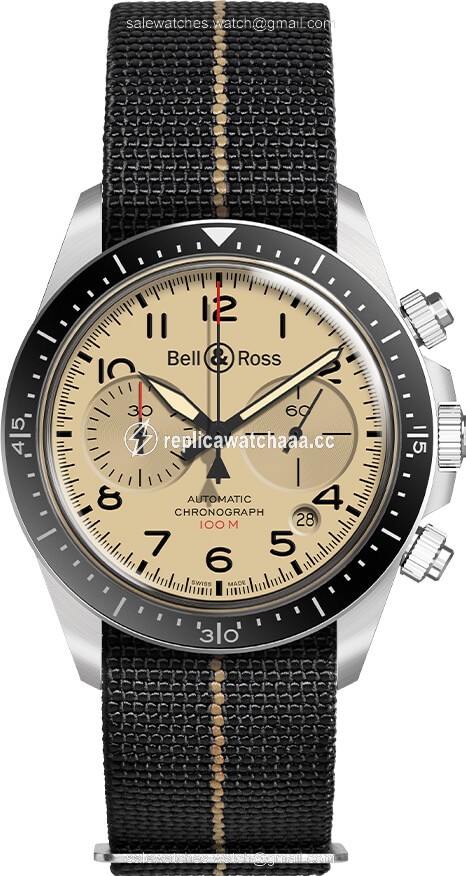 BRV294-BEI-ST/SF Military Beige Bell & Ross BR V2-94 Mens Watch BRV294-BEI-ST/SF Military Beige Bell & Ross BR V2-94 Mens Watch