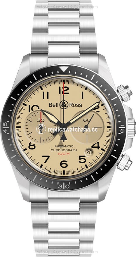 BRV294-BEI-ST/SST Military Beige Bell & Ross BR V2-94 Mens Watch BRV294-BEI-ST/SST Military Beige Bell & Ross BR V2-94 Mens Watch