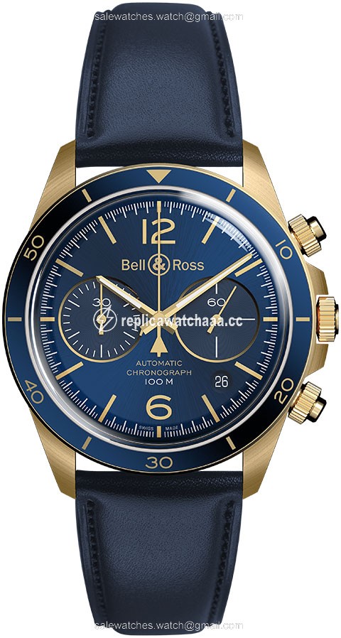 BRV294-BLU-BR/SCA Aeronavale Bronze Bell & Ross BR V2-94 Mens Watch BRV294-BLU-BR/SCA Aeronavale Bronze Bell & Ross BR V2-94 Mens Watch