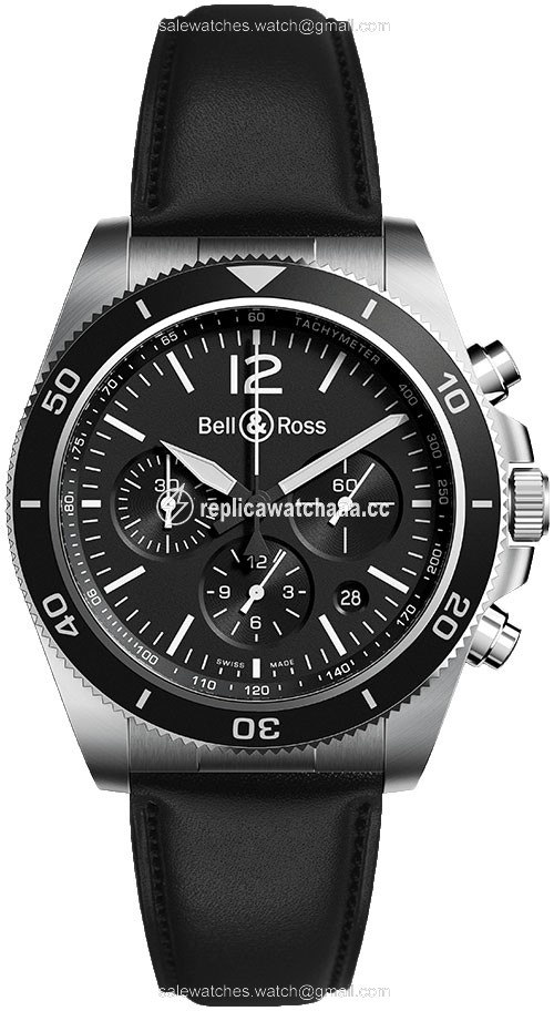 BRV394-BL-ST/SCA Black Steel Bell & Ross BR V3-94 Mens Watch BRV394-BL-ST/SCA Black Steel Bell & Ross BR V3-94 Mens Watch