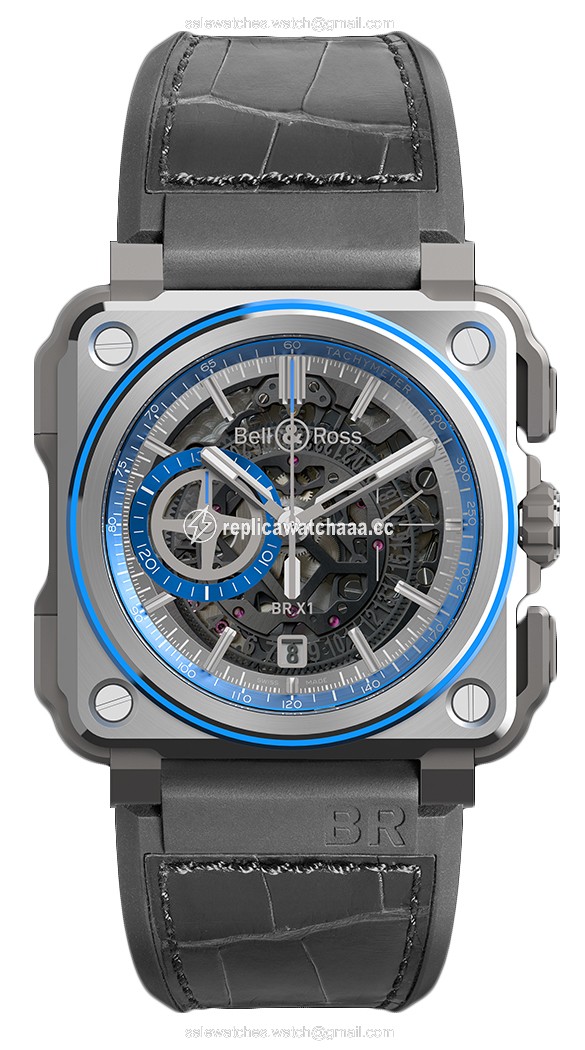 BRX1-AL-TI-BLU Bell & Ross BR-X1 Chronograph 45mm Mens Watch BRX1-AL-TI-BLU Bell & Ross BR-X1 Chronograph 45mm Mens Watch