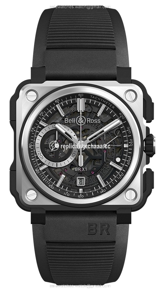 BRX1-CE-TI-BLC Black Titanium Bell & Ross BR-X1 Chronograph 45mm Mens Watch BRX1-CE-TI-BLC Black Titanium Bell & Ross BR-X1 Chronograph 45mm Mens Watch