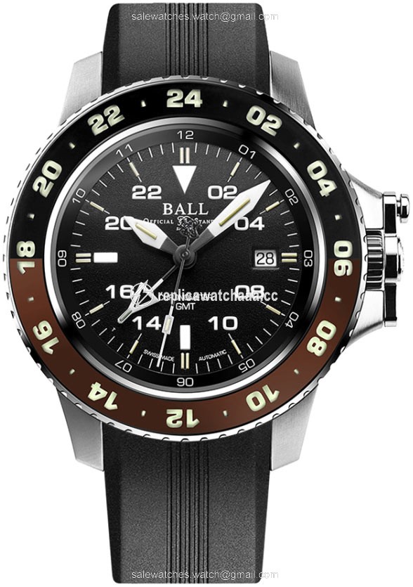 DG2018C-P12C-BK Ball Watch Engineer Hydrocarbon AeroGMT II 42mm Mens Watch DG2018C-P12C-BK Ball Watch Engineer Hydrocarbon AeroGMT II 42mm Mens Watch