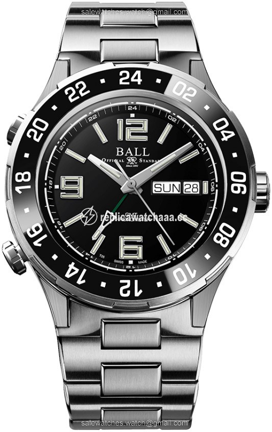 DG3030B-S7CJ-BK Ball Watch Roadmaster Marine GMT 40mm Mens Watch DG3030B-S7CJ-BK Ball Watch Roadmaster Marine GMT 40mm Mens Watch