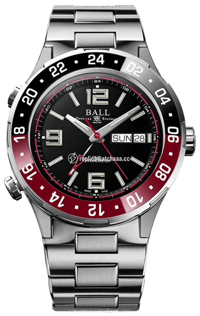 DG3030B-S8CJ-BK Ball Watch Roadmaster Marine GMT 40mm Mens Watch DG3030B-S8CJ-BK Ball Watch Roadmaster Marine GMT 40mm Mens Watch