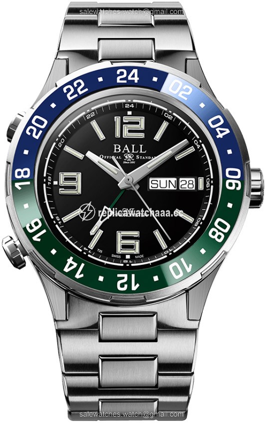 DG3030B-S9CJ-BK Ball Watch Roadmaster Marine GMT 40mm Mens Watch DG3030B-S9CJ-BK Ball Watch Roadmaster Marine GMT 40mm Mens Watch