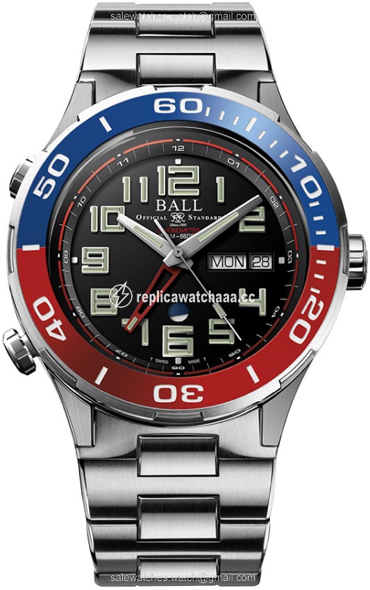 DG3036B-S2C-BK Ball Watch Roadmaster Vanguard 40mm Mens Watch DG3036B-S2C-BK Ball Watch Roadmaster Vanguard 40mm Mens Watch