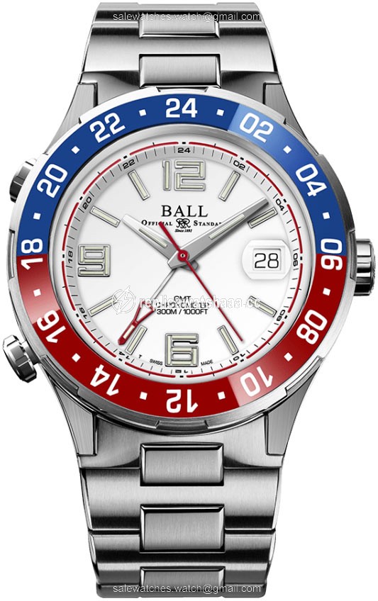 DG3038A-S2C-WH Ball Watch Roadmaster Pilot GMT 40mm Mens Watch DG3038A-S2C-WH Ball Watch Roadmaster Pilot GMT 40mm Mens Watch