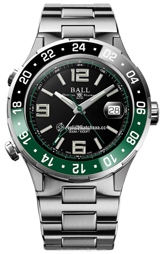 DG3038A-S3C-BK Ball Watch Roadmaster Pilot GMT 40mm Mens Watch DG3038A-S3C-BK Ball Watch Roadmaster Pilot GMT 40mm Mens Watch