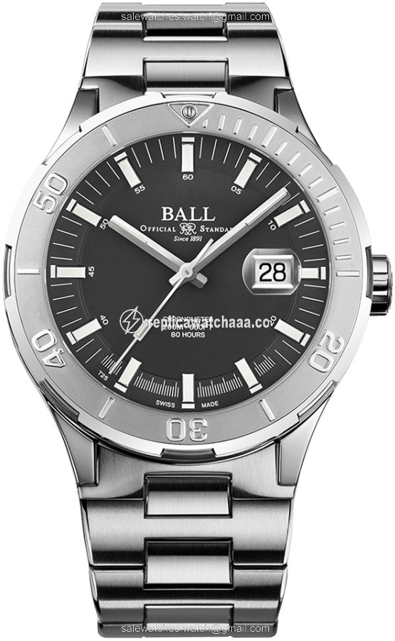 DM3150B-S3CJ-GY Ball Watch Roadmaster M Skipper 43mm Mens Watch DM3150B-S3CJ-GY Ball Watch Roadmaster M Skipper 43mm Mens Watch