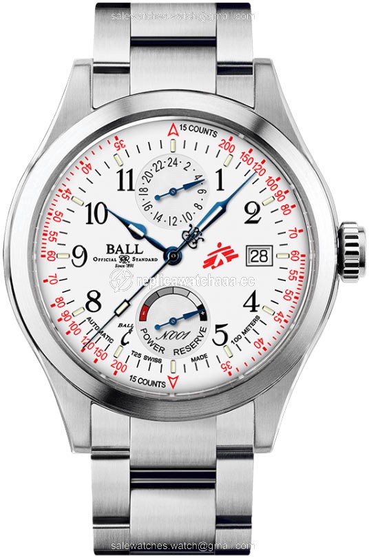 GM2126C-S2J-WH 40mm Ball Watch Engineer Master II MSF Mens Watch GM2126C-S2J-WH 40mm Ball Watch Engineer Master II MSF Mens Watch