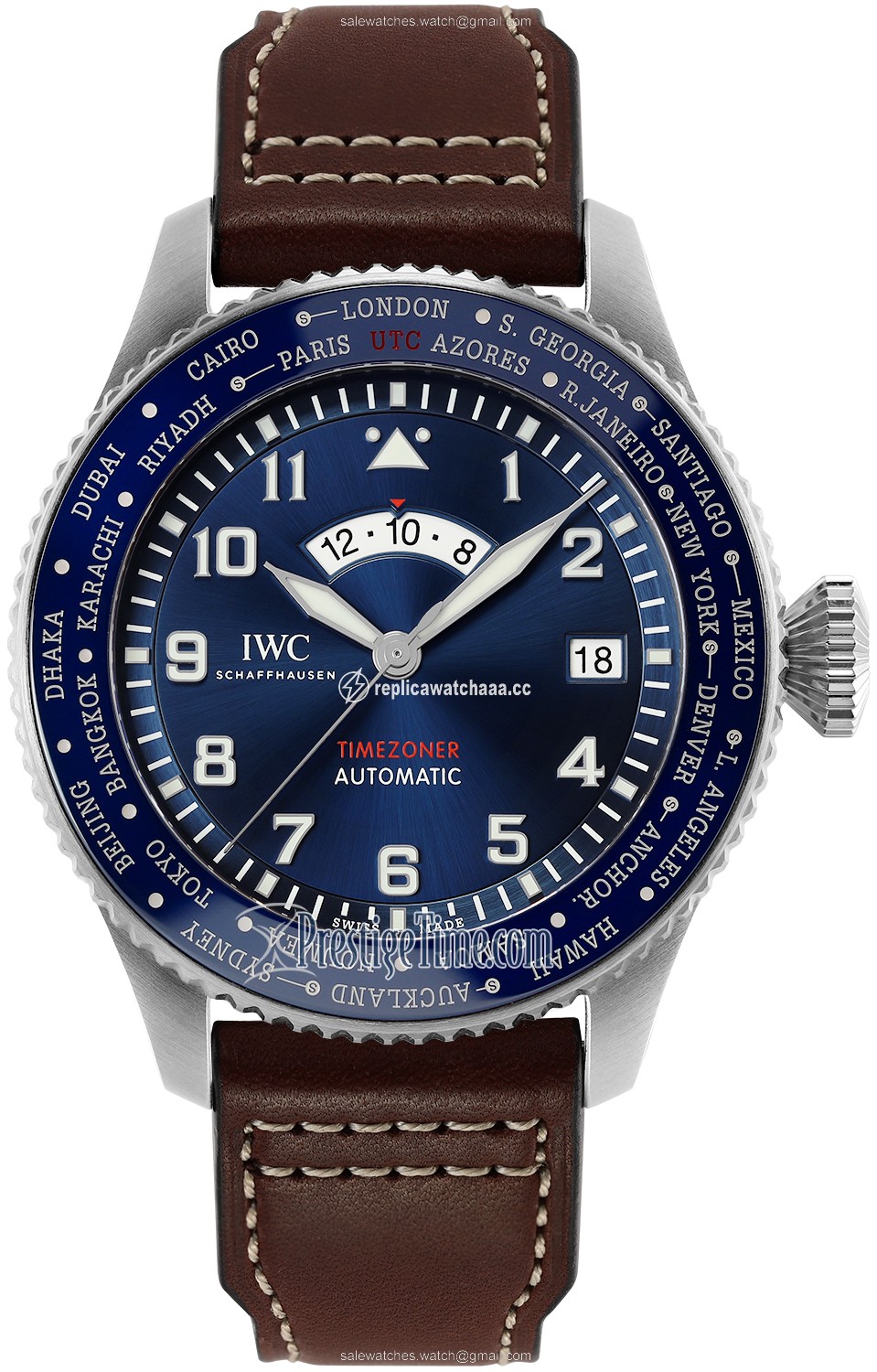iw395503 Le Petit Prince IWC Pilot's Watch Timezoner Mens Watch iw395503 Le Petit Prince IWC Pilot's Watch Timezoner Mens Watch