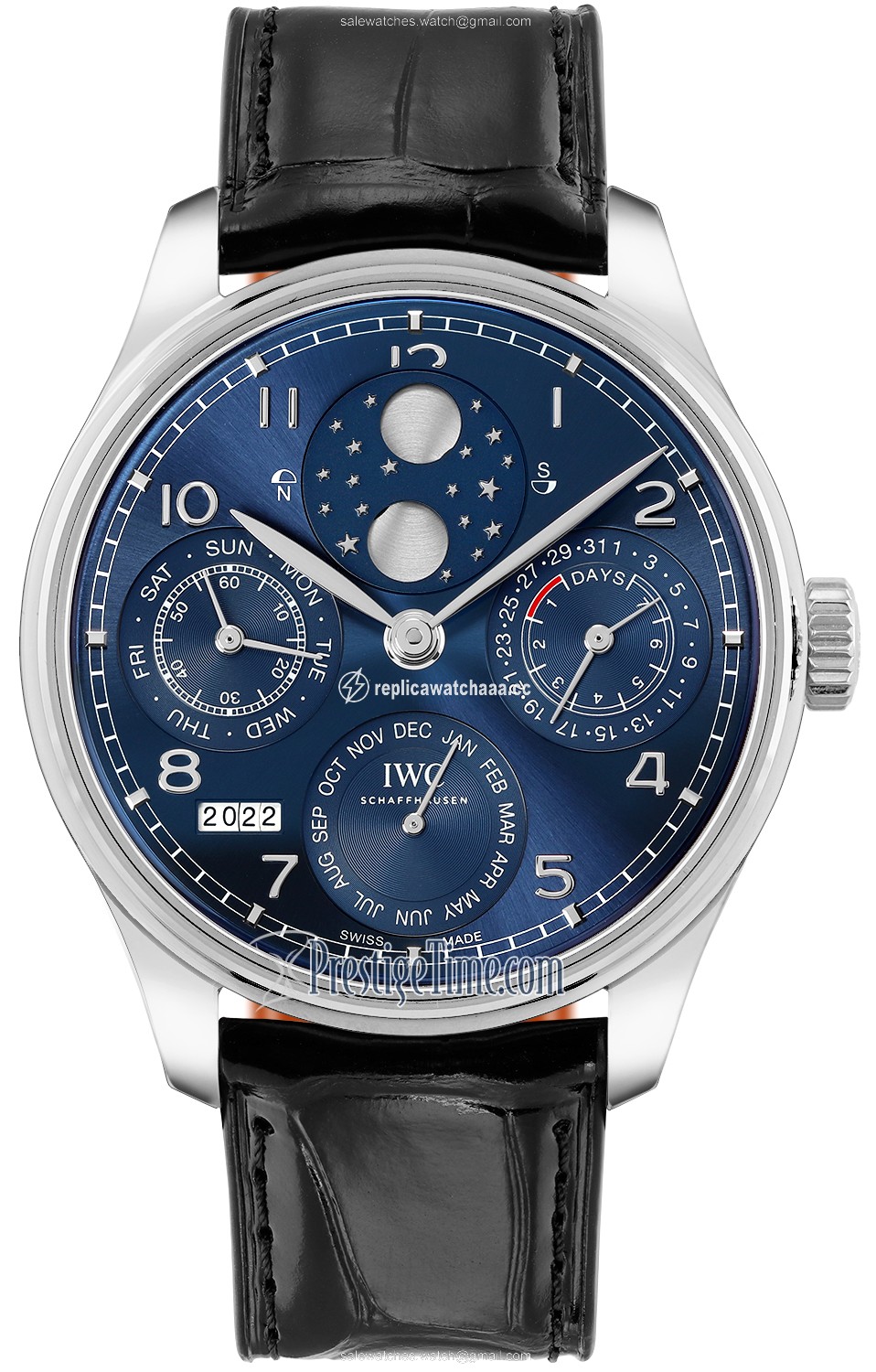 iw503401 IWC Portugieser Perpetual Calendar Perpetual Double Moonphase Mens Watch iw503401 IWC Portugieser Perpetual Calendar Perpetual Double Moonphase Mens Watch