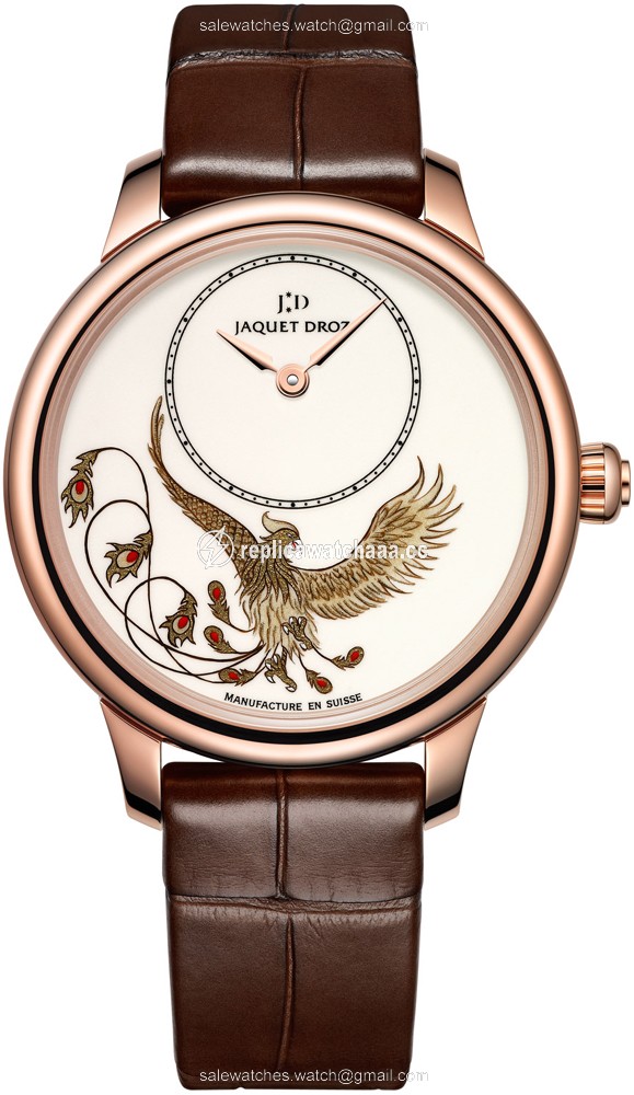j005003201 PHOENIX Jaquet Droz Les Ateliers d'Art Petite Heure Minute Enamel Painting 35mm Ladies Watch j005003201 PHOENIX Jaquet Droz Les Ateliers d'Art Petite Heure Minute Enamel Painting 35mm Ladies Watch