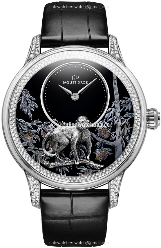 j005024280 MONKEY Jaquet Droz Les Ateliers d'Art Petite Heure Minute Relief Mens Watch j005024280 MONKEY Jaquet Droz Les Ateliers d'Art Petite Heure Minute Relief Mens Watch