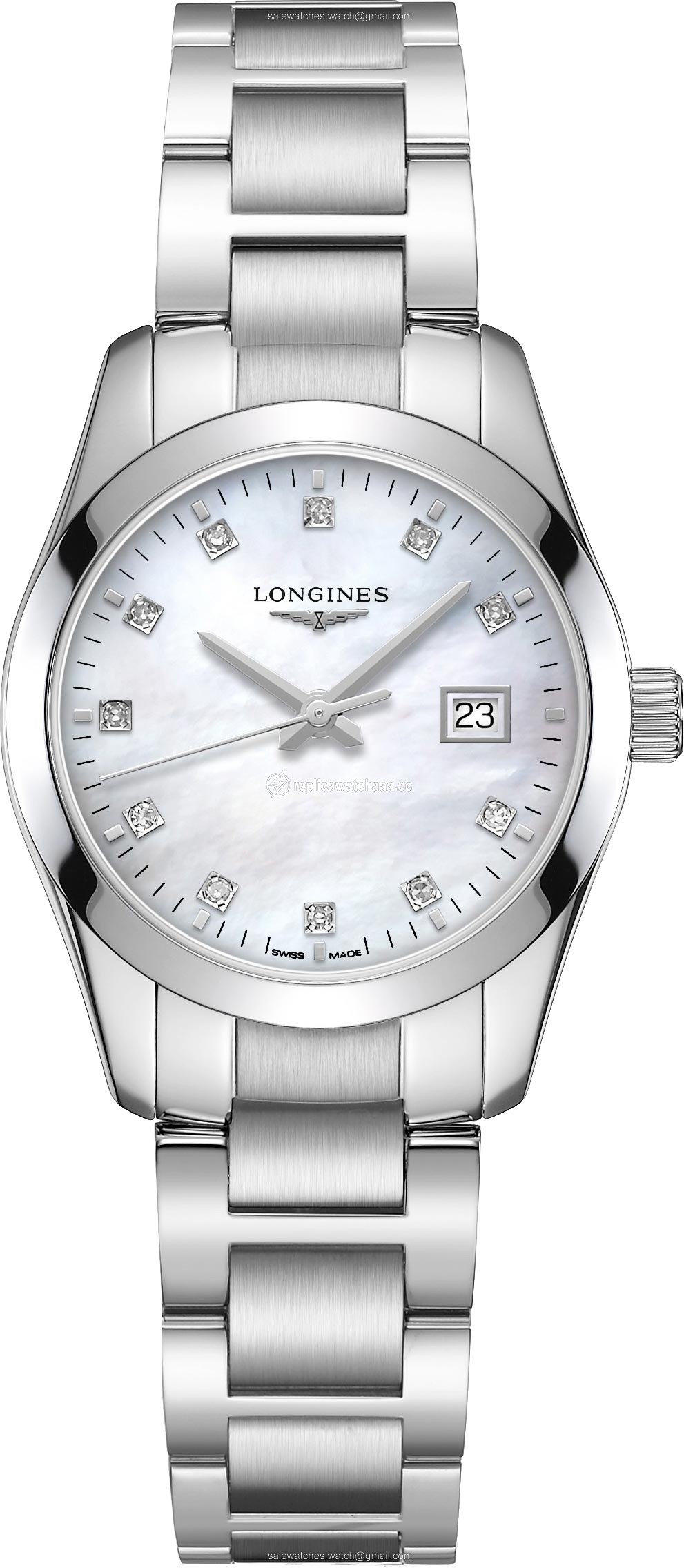 L2.286.4.87.6 L22864876 Longines Conquest Classic Quartz 29.5mm Ladies Watch L2.286.4.87.6 L22864876 Longines Conquest Classic Quartz 29.5mm Ladies Watch