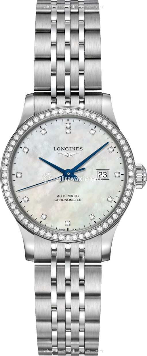 L2.321.0.87.6 L23210876 Longines Record 30mm Ladies Watch L2.321.0.87.6 L23210876 Longines Record 30mm Ladies Watch