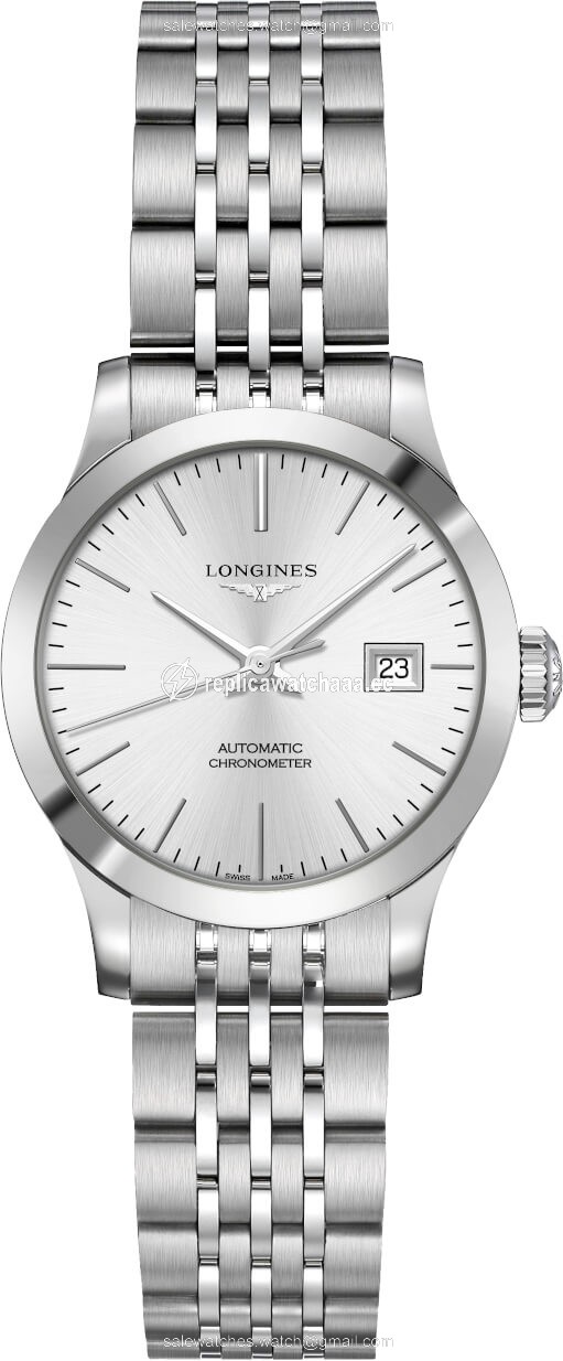 L2.321.4.72.6 L23214726 Longines Record 30mm Ladies Watch L2.321.4.72.6 L23214726 Longines Record 30mm Ladies Watch