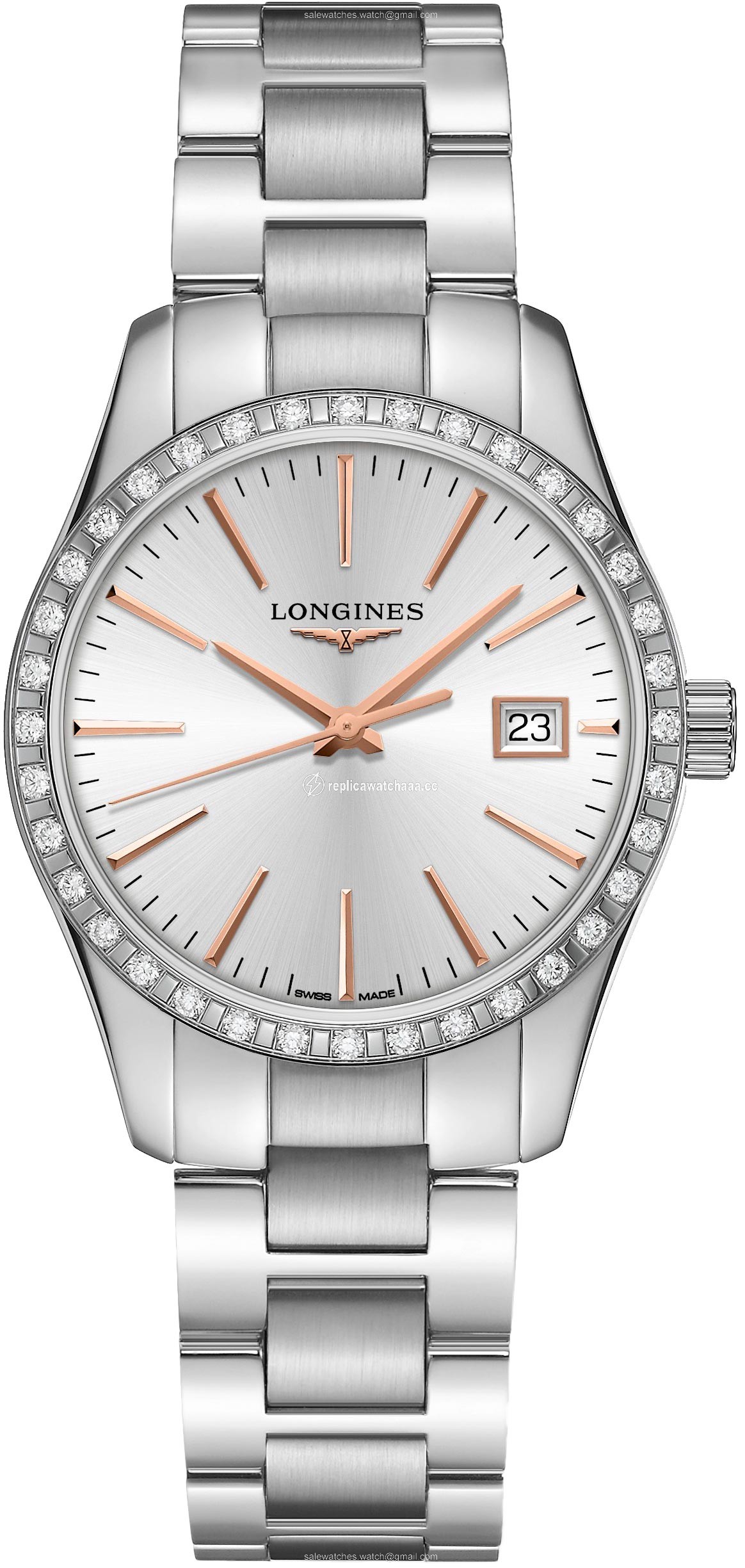 L2.386.0.72.6 L23860726 Longines Conquest Classic Quartz 34mm Ladies Watch L2.386.0.72.6 L23860726 Longines Conquest Classic Quartz 34mm Ladies Watch