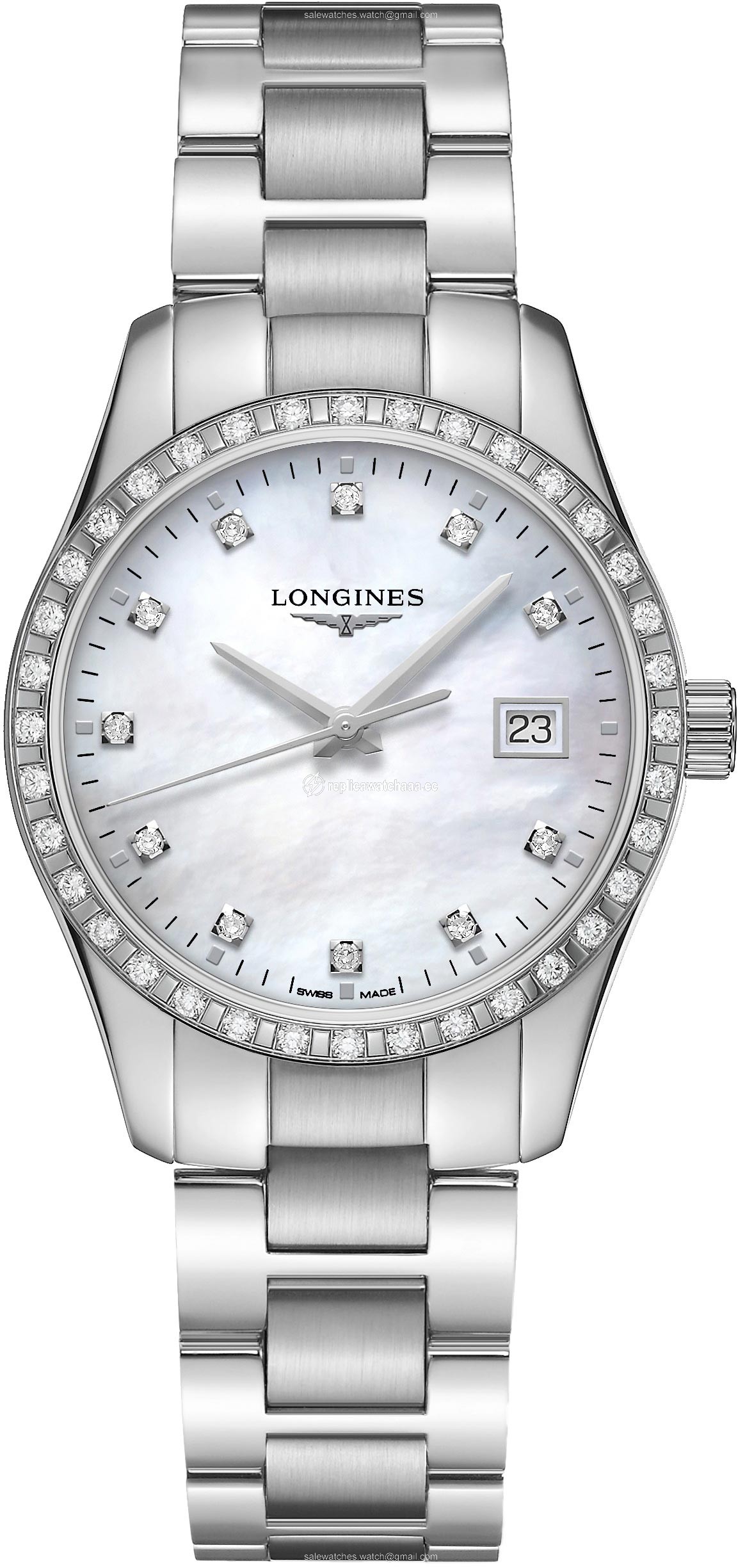 L2.386.0.87.6 L23860876 Longines Conquest Classic Quartz 34mm Ladies Watch L2.386.0.87.6 L23860876 Longines Conquest Classic Quartz 34mm Ladies Watch