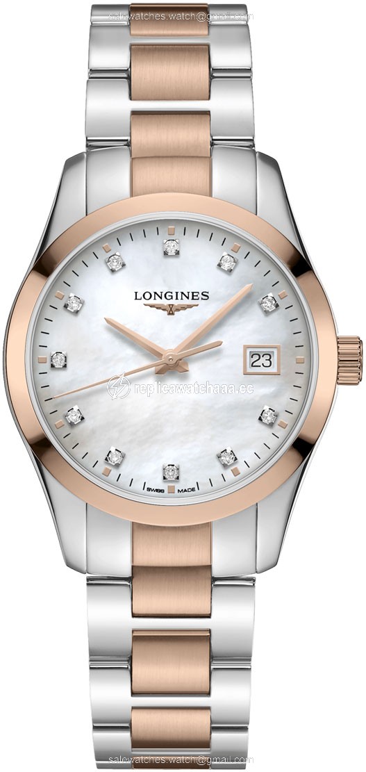 L2.386.3.87.7 L23863877 Longines Conquest Classic Quartz 34mm Ladies Watch L2.386.3.87.7 L23863877 Longines Conquest Classic Quartz 34mm Ladies Watch