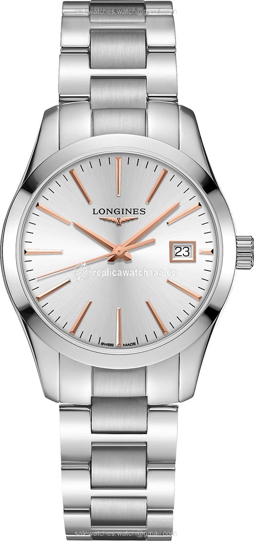 L2.386.4.72.6 L23864726 Longines Conquest Classic Quartz 34mm Ladies Watch L2.386.4.72.6 L23864726 Longines Conquest Classic Quartz 34mm Ladies Watch