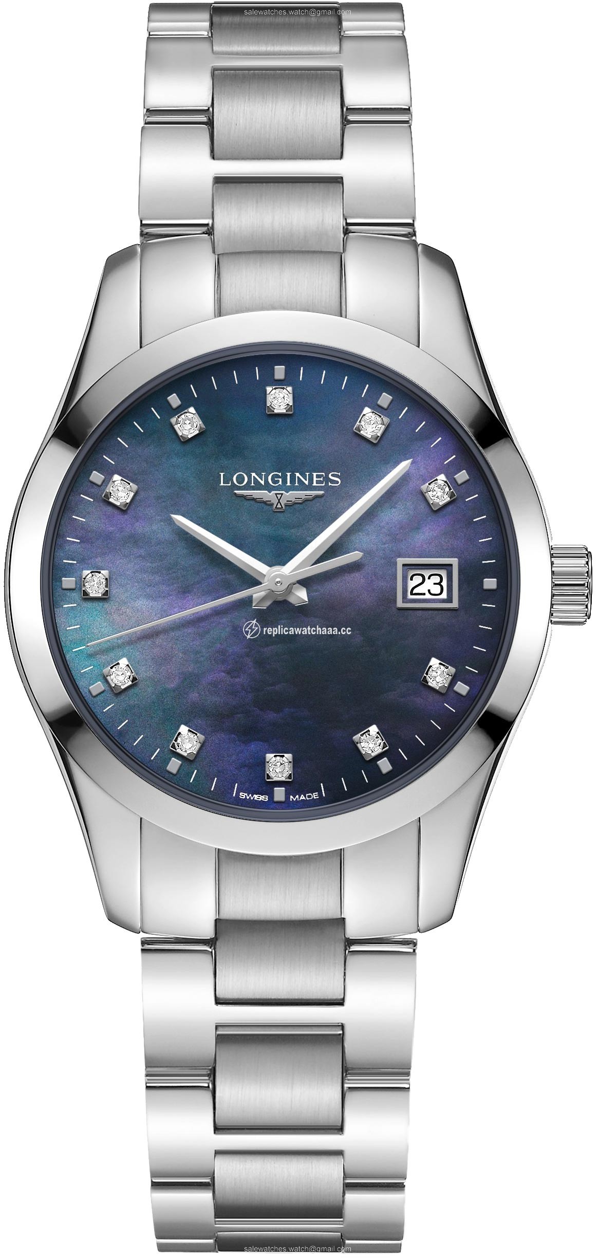 L2.386.4.88.6 L23864886 Longines Conquest Classic Quartz 34mm Ladies Watch L2.386.4.88.6 L23864886 Longines Conquest Classic Quartz 34mm Ladies Watch