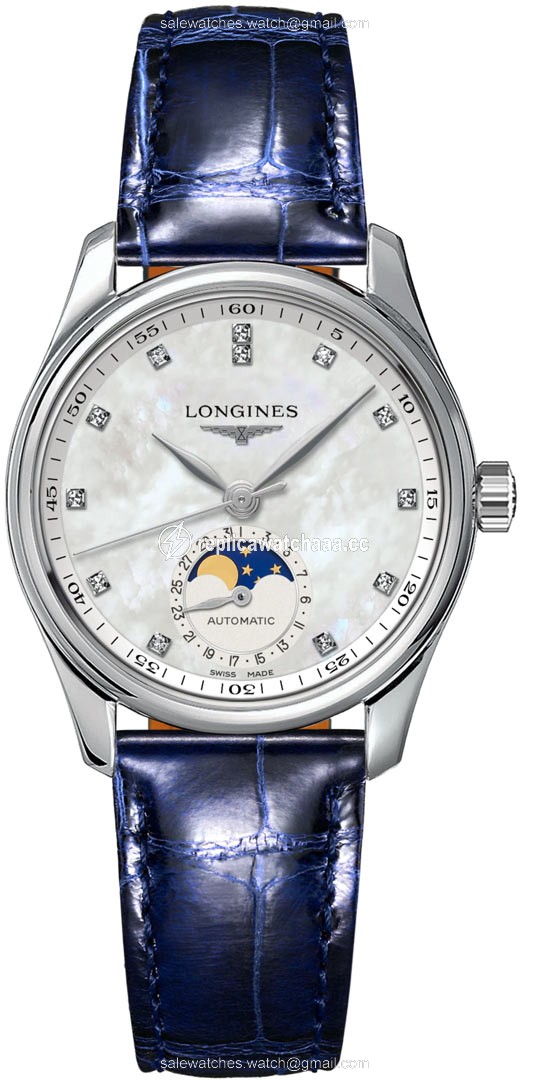 L2.409.4.87.0 L24094870 Longines Master Automatic Moonphase 34mm Ladies Watch L2.409.4.87.0 L24094870 Longines Master Automatic Moonphase 34mm Ladies Watch