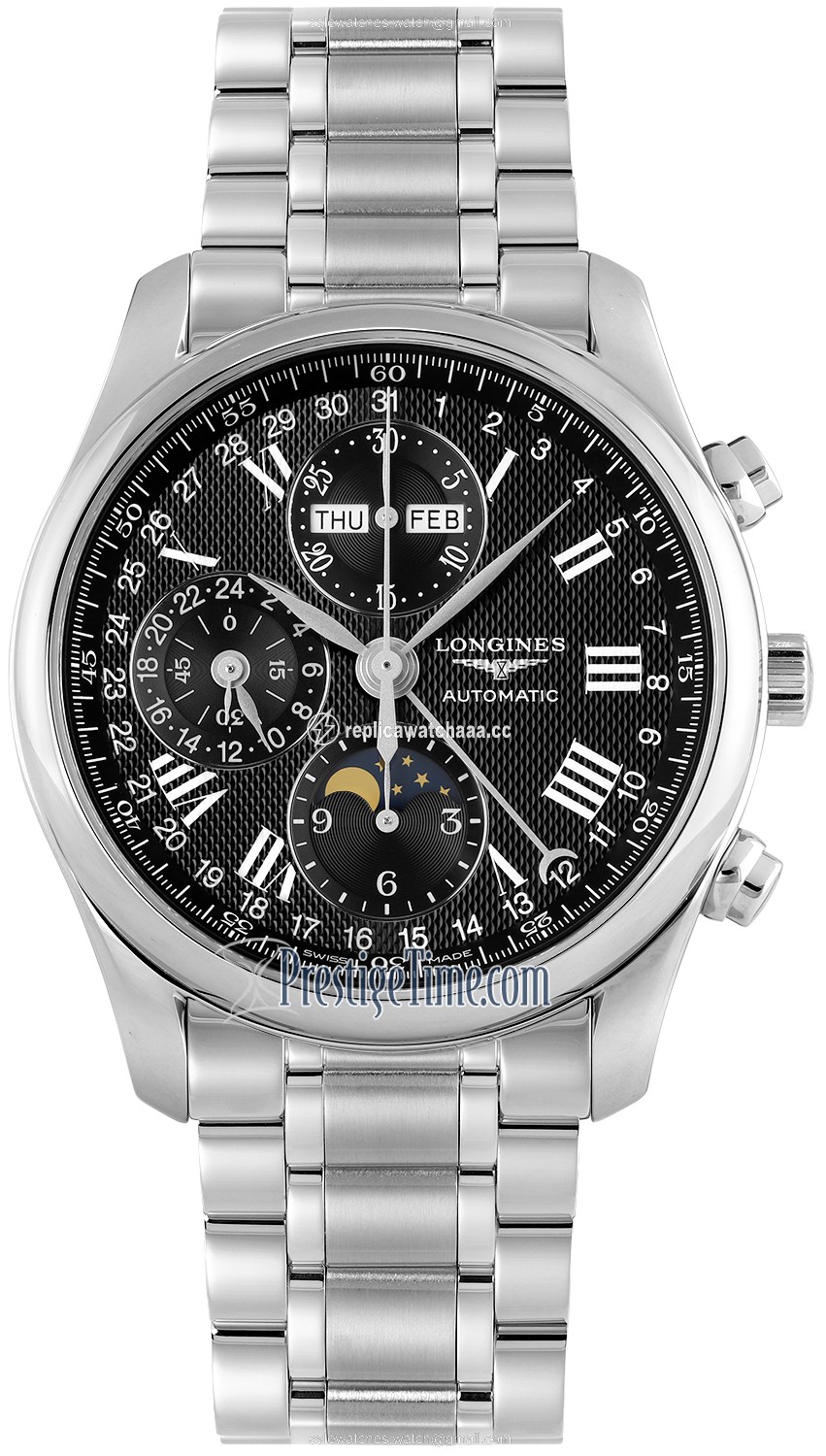 L2.673.4.51.6 Longines Master Complications Mens Watch L2.673.4.51.6 Longines Master Complications Mens Watch