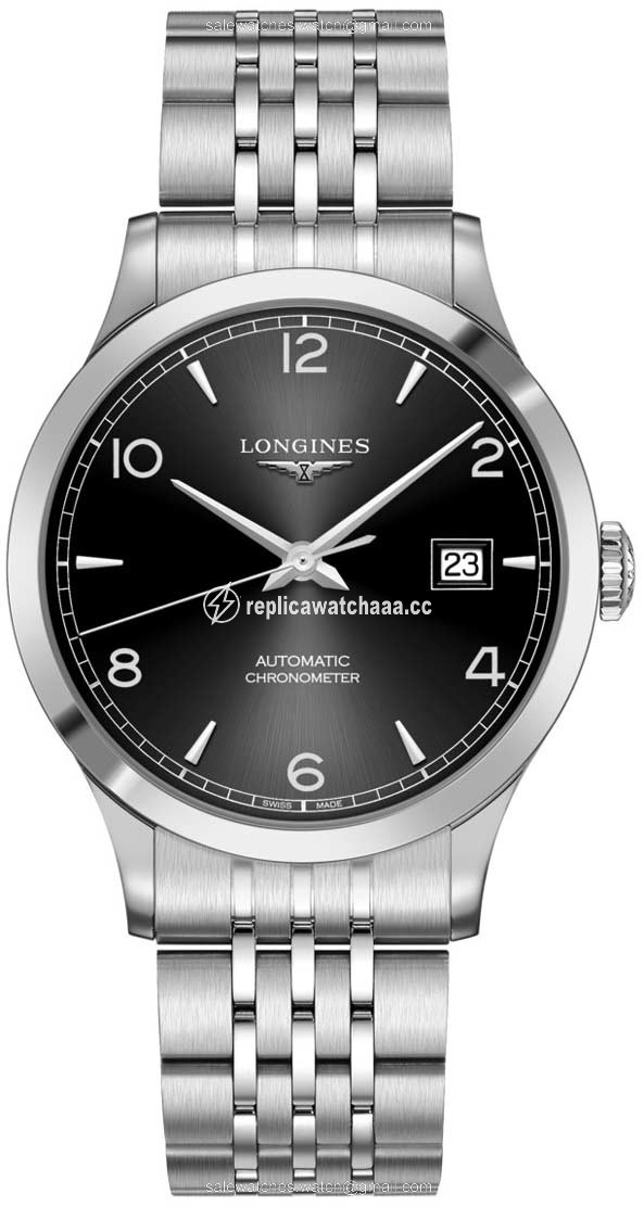 L2.821.4.56.6 L28214566 Longines Record 40mm Mens Watch L2.821.4.56.6 L28214566 Longines Record 40mm Mens Watch