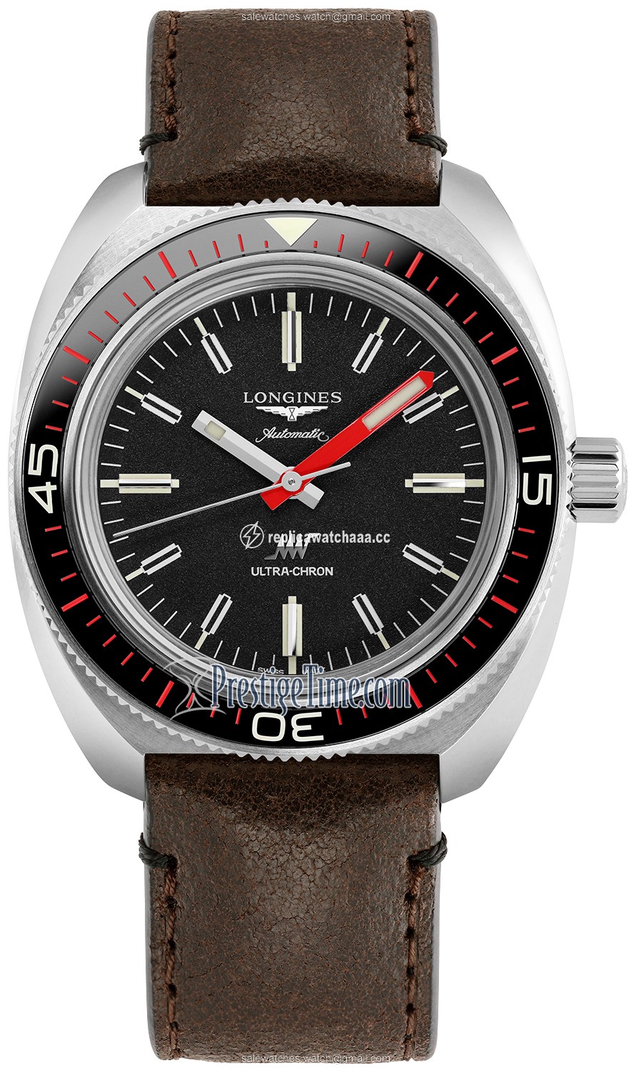 L2.836.4.52.8 L28364528 Box Edition Longines Ultra-Chron 43mm Mens Watch L2.836.4.52.8 L28364528 Box Edition Longines Ultra-Chron 43mm Mens Watch