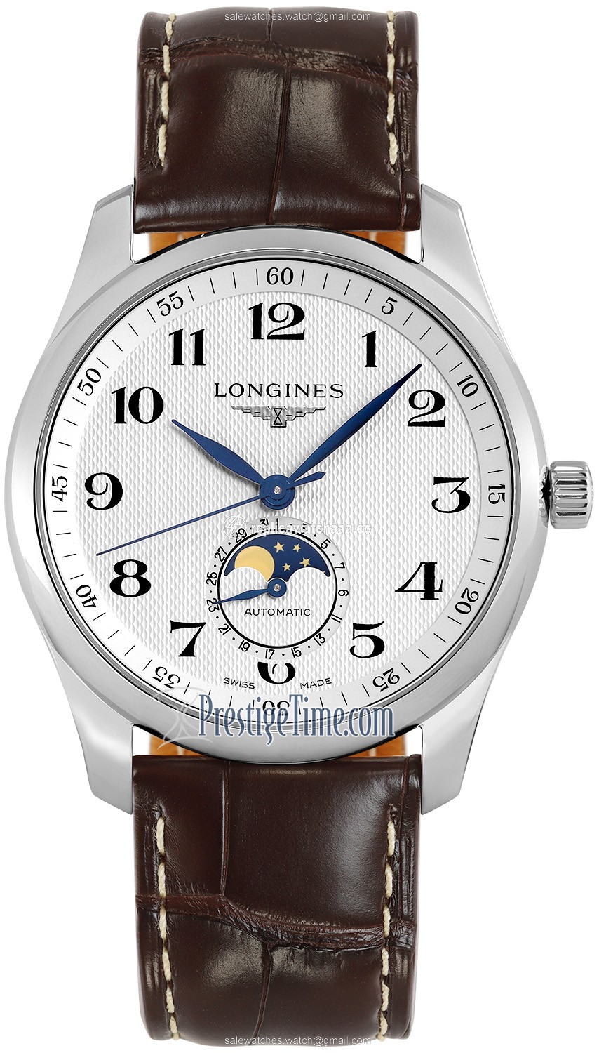 L2.909.4.78.3 L29094783 Longines Master Moonphase Automatic 40mm Mens Watch L2.909.4.78.3 L29094783 Longines Master Moonphase Automatic 40mm Mens Watch