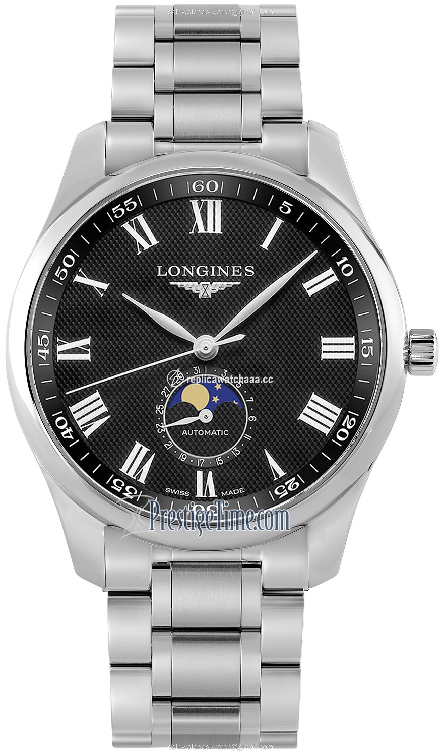 L2.919.4.51.6 L29194516 Longines Master Moonphase Automatic 42mm Mens Watch L2.919.4.51.6 L29194516 Longines Master Moonphase Automatic 42mm Mens Watch