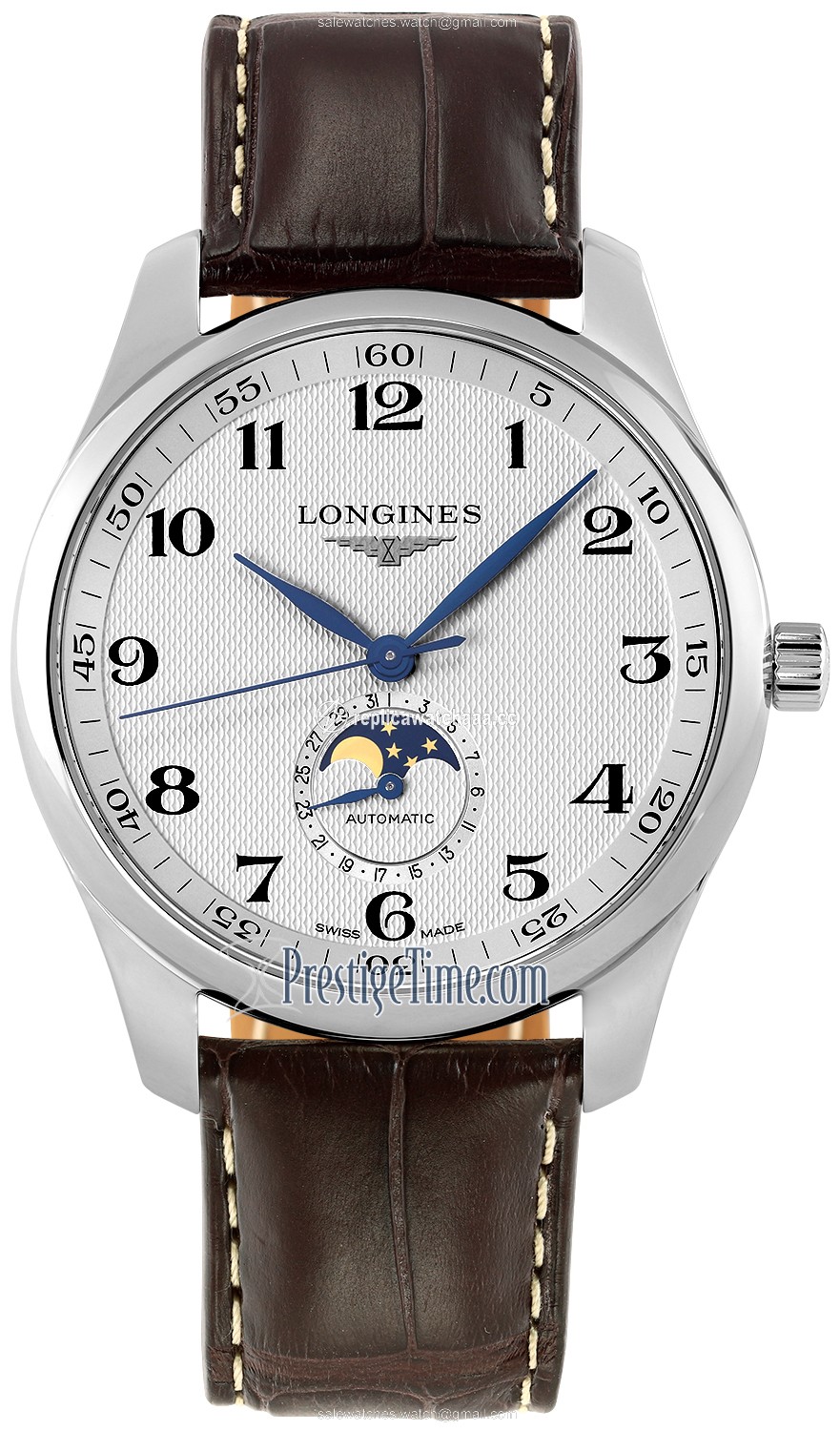 L2.919.4.78.3 L29194783 Longines Master Moonphase Automatic 42mm Mens Watch L2.919.4.78.3 L29194783 Longines Master Moonphase Automatic 42mm Mens Watch