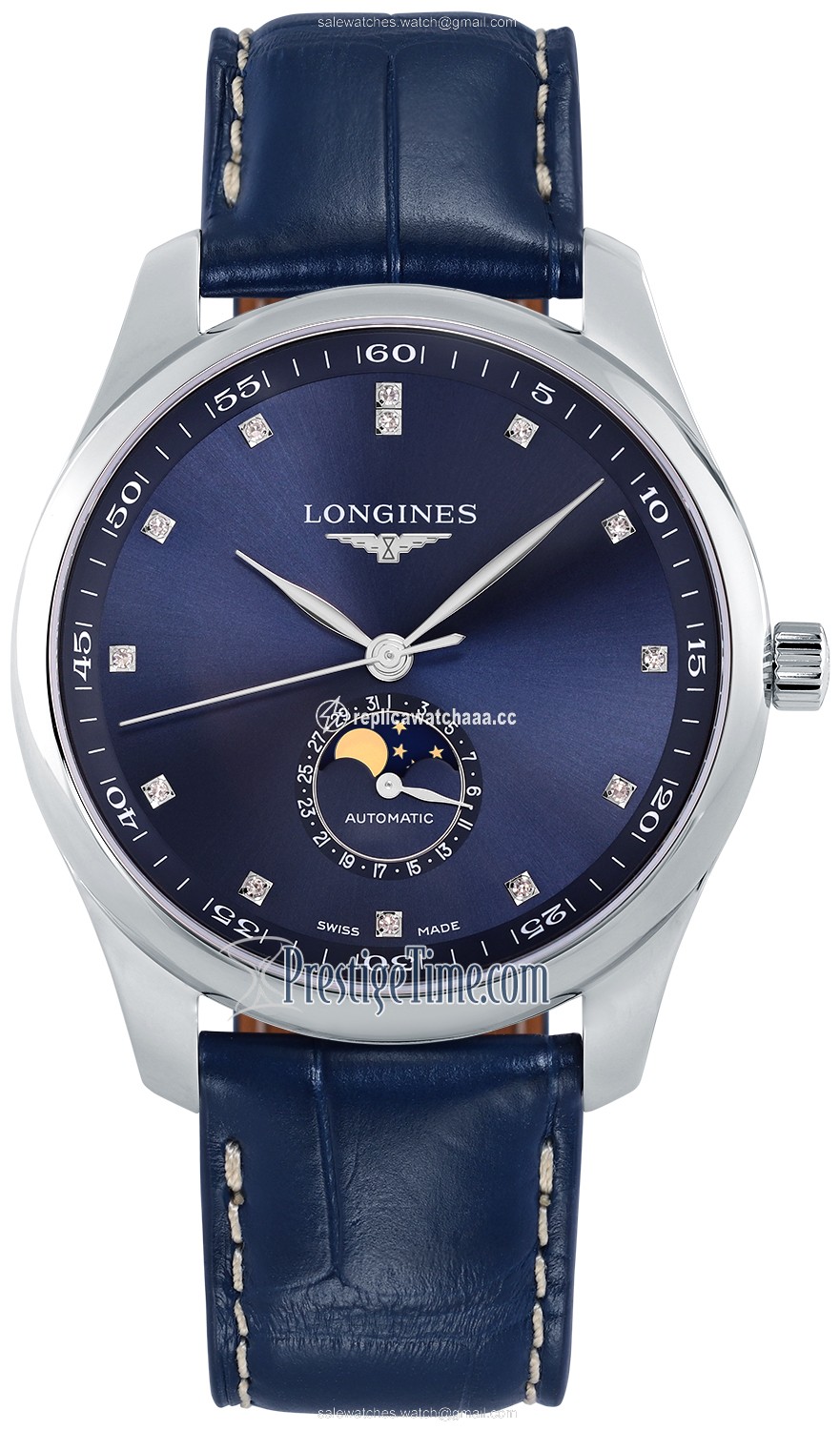 L2.919.4.97.0 L29194970 Longines Master Moonphase Automatic 42mm Mens Watch L2.919.4.97.0 L29194970 Longines Master Moonphase Automatic 42mm Mens Watch