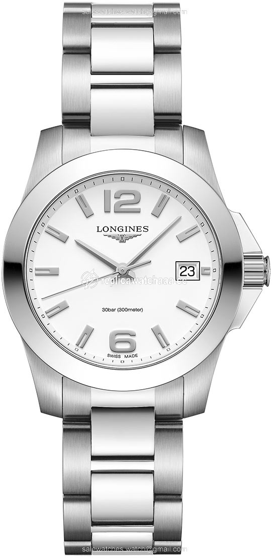 L3.377.4.16.6 L33774166 Longines Conquest Quartz 34mm Ladies Watch L3.377.4.16.6 L33774166 Longines Conquest Quartz 34mm Ladies Watch