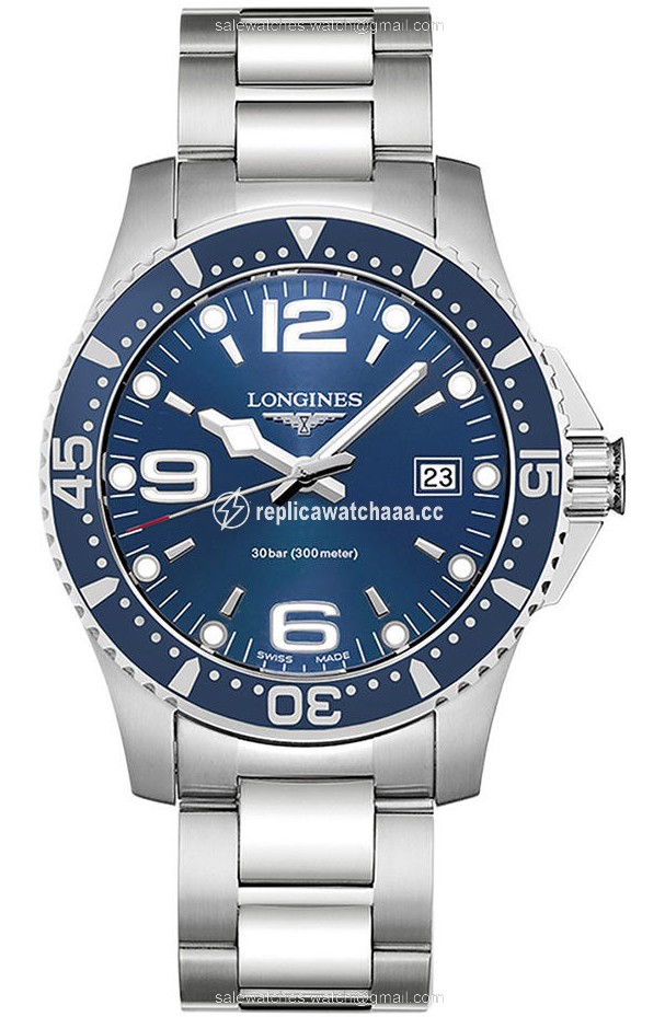 L3.740.4.96.6 Longines HydroConquest Quartz 41mm Mens Watch L3.740.4.96.6 Longines HydroConquest Quartz 41mm Mens Watch